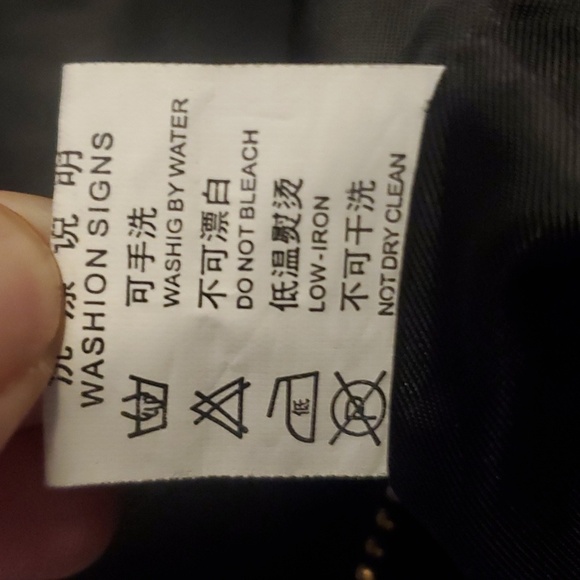 Tanming XL back faux‎ leather moto zipper lined jacket - Picture 12 of 12